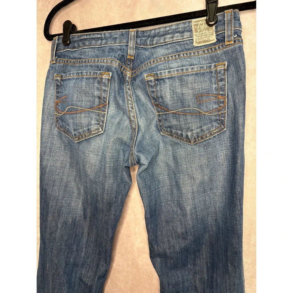 Chip & Pepper  Pamela Straight Leg Jeans Women's Size 29 (8) Light‎ Wash Denim